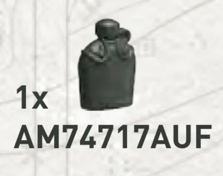 Gear: Canteen, Modern w/ Peg Hole in Copper (Metallic)