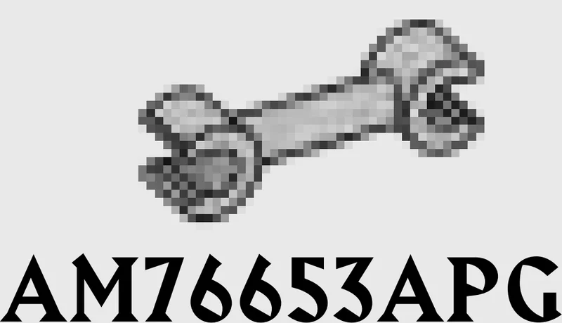 Connector: clip, small double-sided 1 x 3 in Gray, Steel