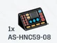 Slope 2 x 1 Inverted w/ Printed Control Console in Black