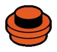 Plate 1 x 1 round