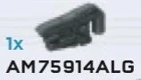 Weapon, Firearm: pistol, boltshot in Gray, Dark Smoke