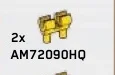 Connector, pins with double clip