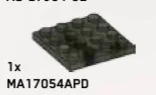 Plate 4 x 4 in Green, Jungle (Camo)