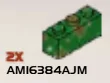 Brick 1 x 3 in Green, Medium (Camo)
