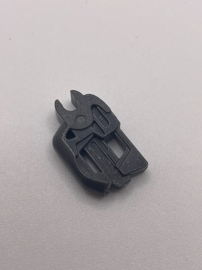Weapon, Vehicle: plasma cannon on clip in Gray, Dark (Metallic)