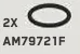 Connector: rubber band, approx 21mm diameter in Black