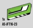 Slope tile 4 x 2 with printed door detail, right in Green, Soft Grass