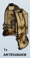 Halo, Drop Pod Bottom in Sand, Dark (Camo)