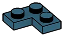 Plate 2 x 2 corner