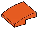 Slope 33 2 x 0.67 x 2 with Curved Slope in Orange, Marigold