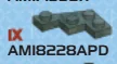Plate, Wedge 3 x 3, Left in Green, Jungle (Camo)
