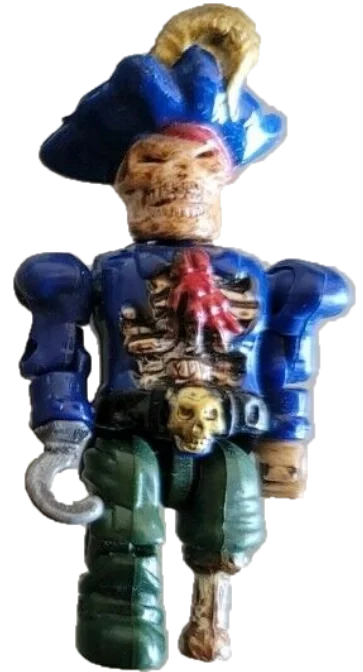Figure, Pyrates: Captain Dread Eye in Multicolored
