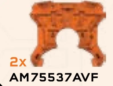 Back Armor, Spartan Default (Reach Armor) in Orange, Speckled Pumpkin (Speckle)