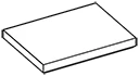 Tile 3 x 4 in White