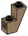 Slope Inverted 65 1 x 2 x 2 in Brown, Teak