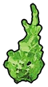 Blast effect #3 in Green, Rich (Translucent)