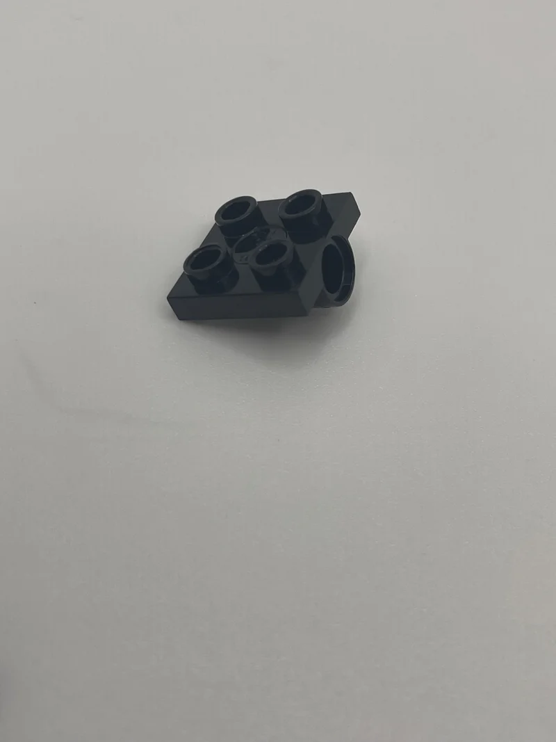 Plate 2 x 2 with Axle Pin Connector Hole in Black
