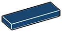Tile 1 x 3 in Blue, Midnight