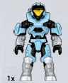 Air Assault - Light Blue / Silver (Reach Armor)