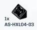 Slope 1 x 2 w/ Printed Control Panel UNSC Logo with Targeting Screen in Multicolored