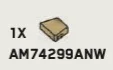 Wedge Tile 1 x 2 without corner, left in Sand, Dark (Camo)