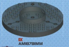 Turntable Base XL in Gray, Dark (Metallic)