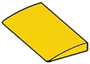 Slope tile 4 x 2 in Yellow, Lemon