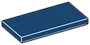 Tile 2 x 4 in Blue, Midnight