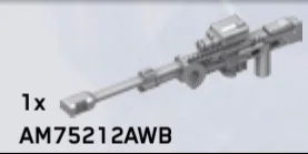 Firearm: Sniper Rifle System 99-Series 5 Anti-Matériel in Gray, Medium (Metallic)