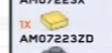 Tile 1 x 1 in Yellow (Translucent)