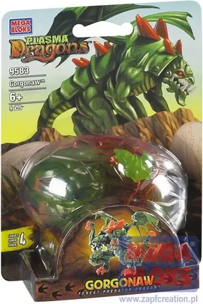 Original packaging for 9583 Gorgonaw Forest Predator Dragon