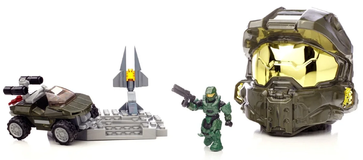 Micro-Fleet Warthog Attack (With New Articulation Figure)