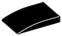 Slope 2 x 1/3 x 3 Curved in Black
