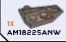 Slope brick 25 2 x 3 double inverse, left in Sand, Pale (Camo)