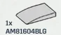 Slope 2 x 1/3 x 3 Curved in Gray, Dull