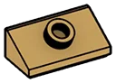 Slope brick 36 2 x 1 with stud on slope