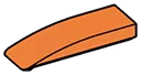Slope tile 1 x 3 in Orange, Bright