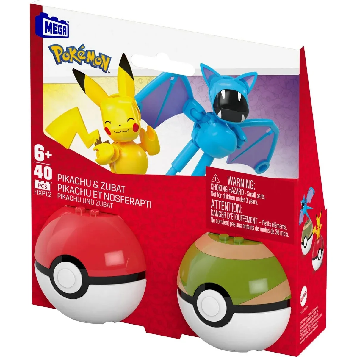 Pokémon Pikachu & Zubat