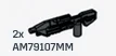 Weapon, Firearm: assault rifle in Gray, Dark (Metallic)