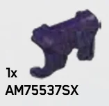 Back Armor, Spartan Default (Reach Armor) in Purple, Byzantium (Metallic)