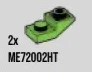 Slope Inverted 25 1 x 2 inverse in Green, Soft Grass