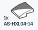 Slope 33 2 x 0.67 x 2 with Curved Slope in White
