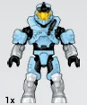 Spartan Operator - Light Blue / Silver (Reach Armor)