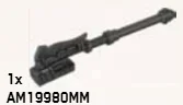 Weapon, Melee: Warhammer, Gravity Hammer in Gray, Dark (Metallic)