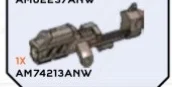 Weapon, Vehicle: cannon, Gauss, body in Sand, Dark (Camo)