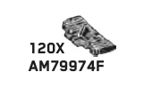 Wheel: Tank Tread Link in Black