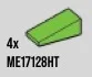 Slope brick 25 1 x 2