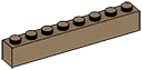 Brick 1 x 8