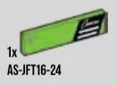 Tile 1 x 4 with Camaro emblazonry, right in Green, Soft Grass