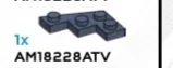 Plate, Wedge 3 x 3, Left